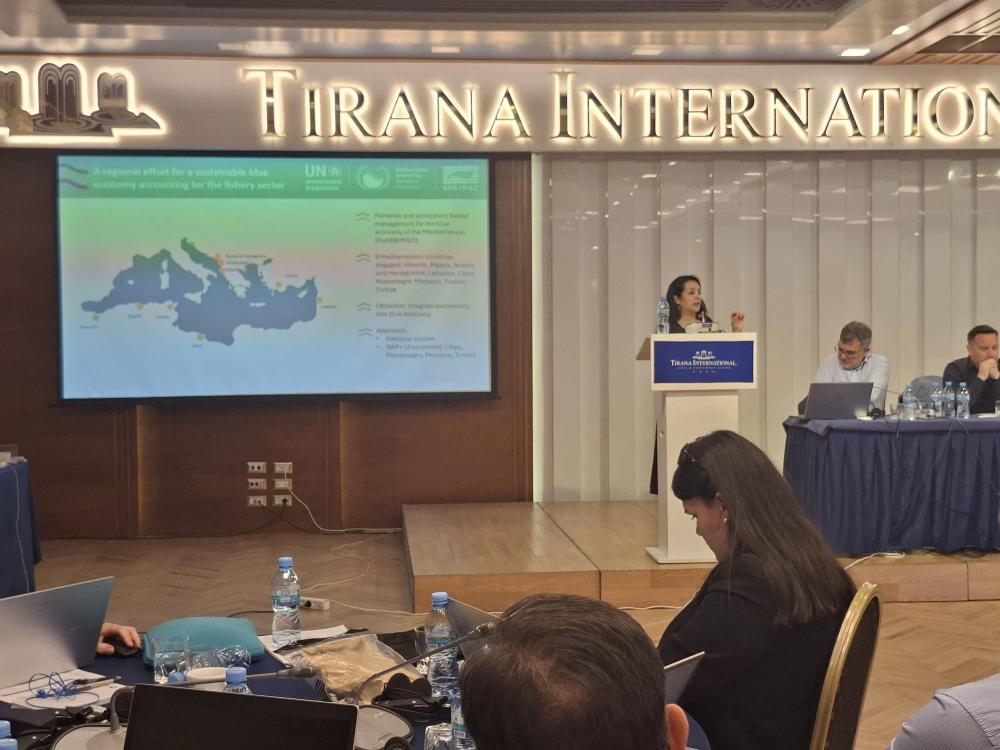 SPA/RAC presenting at Sub-Regional Workshop